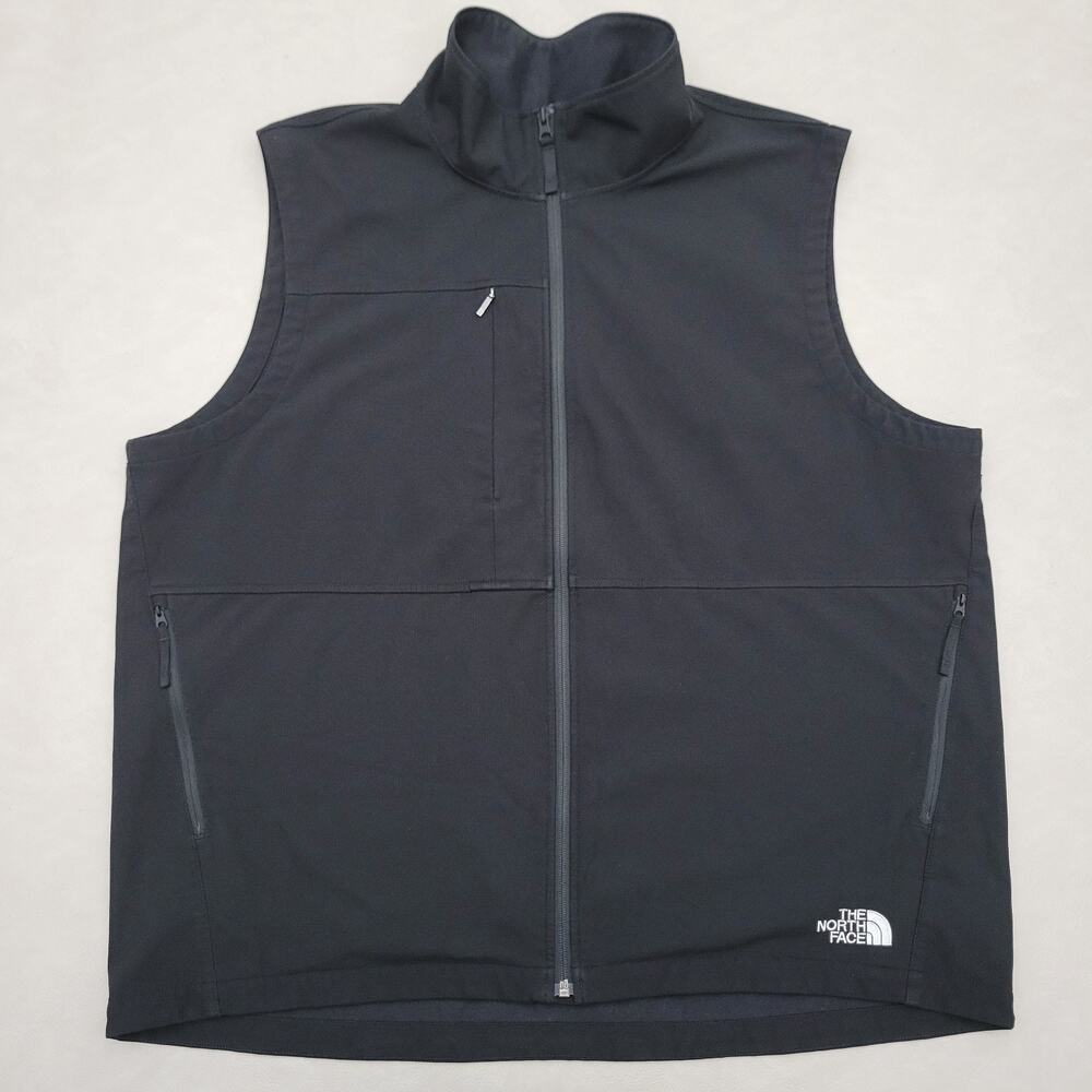 The North Face Castle Rock Soft Shell Vest Mens XXL Black